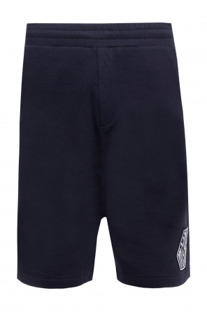 Logo-patched sweat shorts, zdjęcie 1 Logo-patched sweat shorts od McQ Alexander McQueen